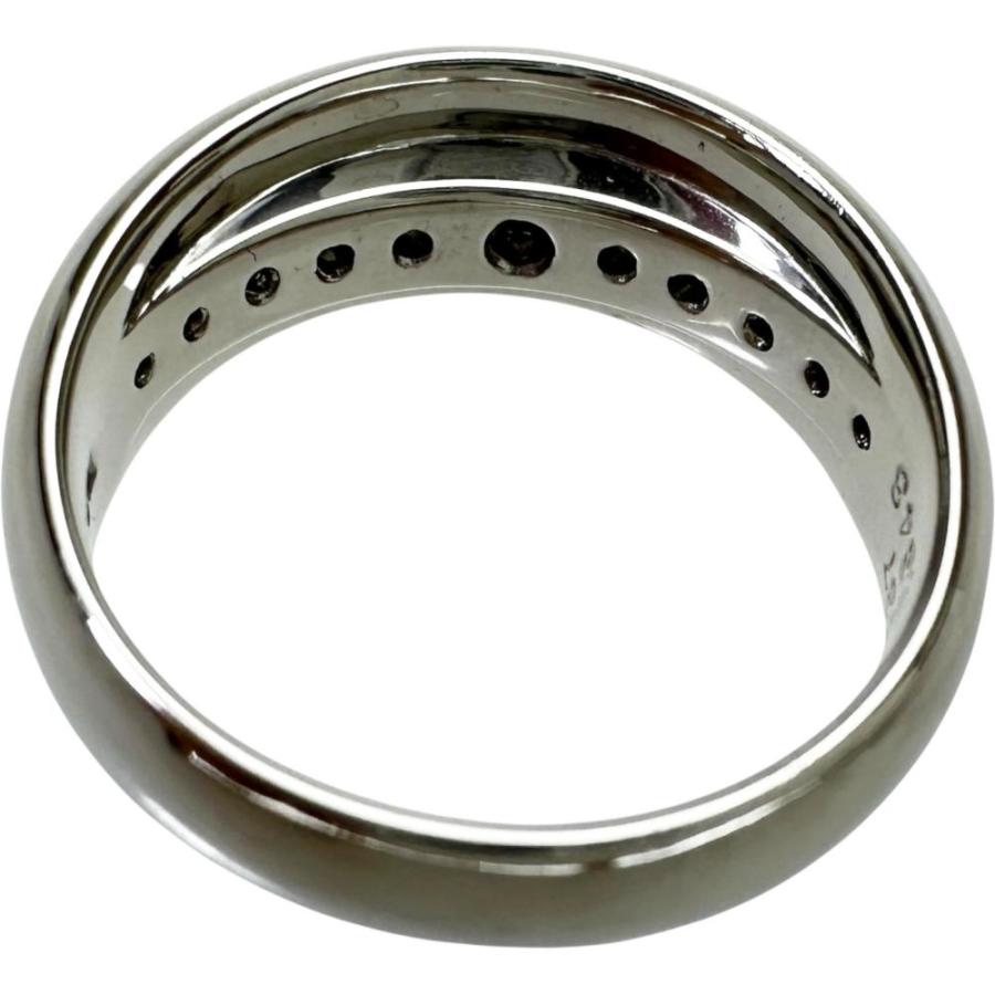 11号 アレキサンドライト 0.237ct ダイヤモンド 0.343ct リング・指輪 Pt900プラチナ 9.5g レディース
