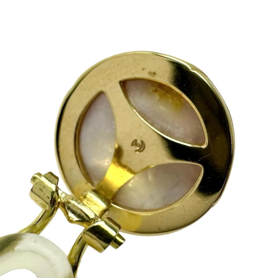 TASAKI/タサキ マベパール/真珠 13.2mm イヤリング K18ゴールド 7.8g