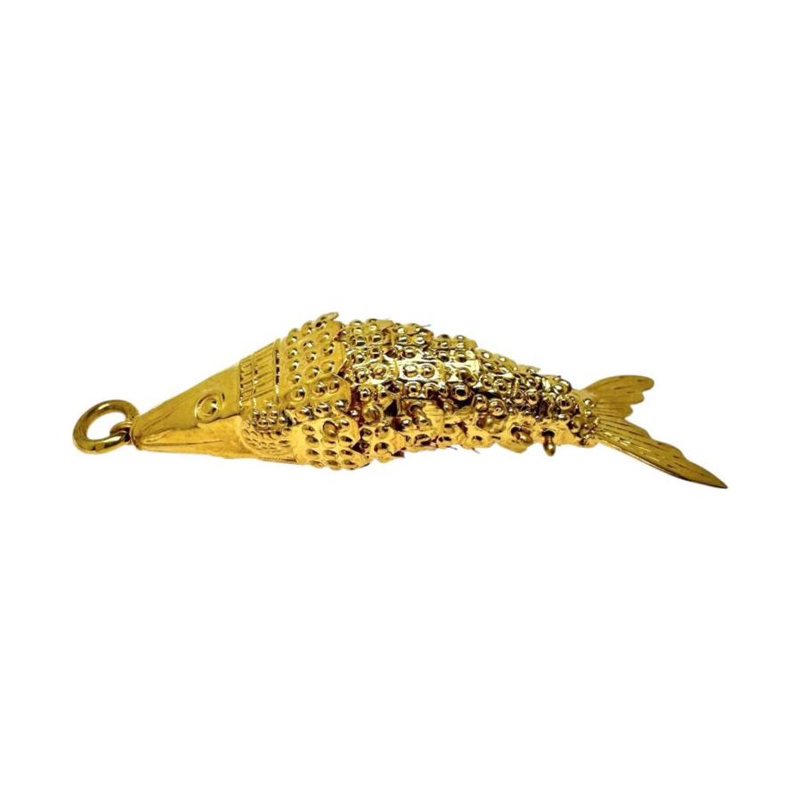 魚モチーフ ペンダントトップ/K16(分析済) ※刻印は18Kになっています