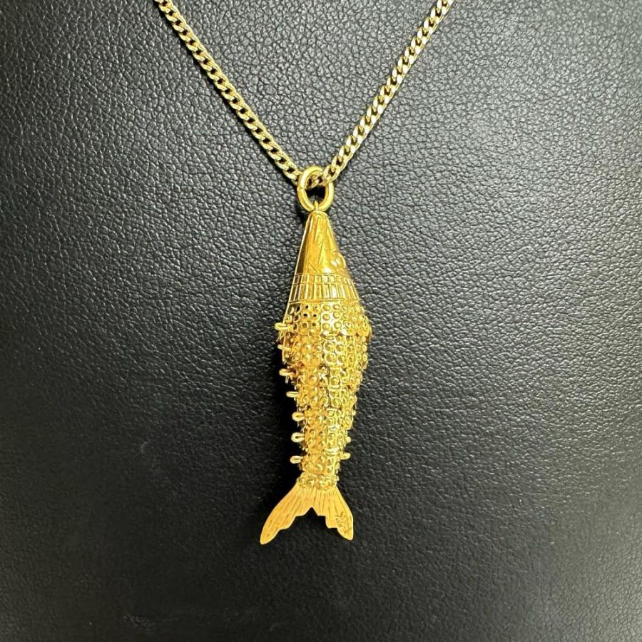 魚モチーフ ペンダントトップ/K16(分析済) ※刻印は18Kになっています