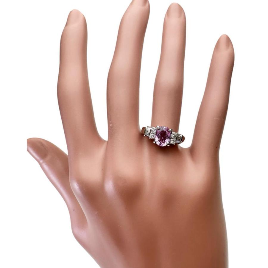 11.5号 インペリアルトパーズ 1.75ct ダイヤモンド 0.37ct リング 