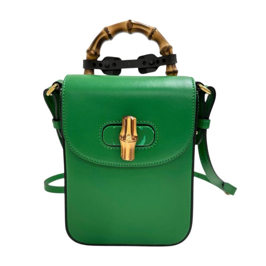 GUCCI（グッチ） 702106 バンブー ミニ 3WAY リュック ハンドバッグ