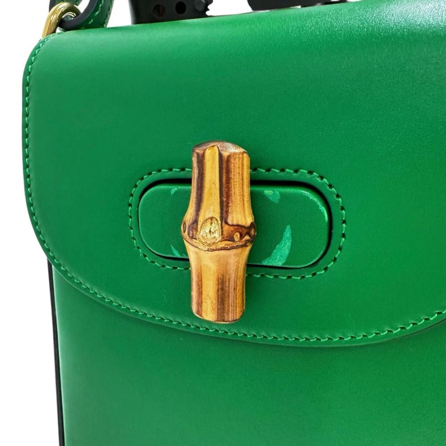 GUCCI（グッチ） 702106 バンブー ミニ 3WAY リュック ハンドバッグ