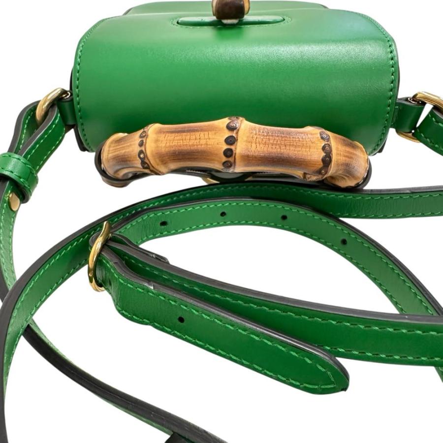 GUCCI（グッチ） 702106 バンブー ミニ 3WAY リュック ハンドバッグ
