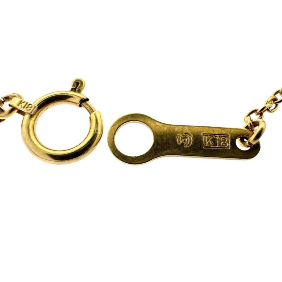 TASAKI 真珠付きブレスレット 約18cm TASAKI/タサキ 淡水真珠 12珠 ブレスレット K18ゴールド 2.5g 16.5cm