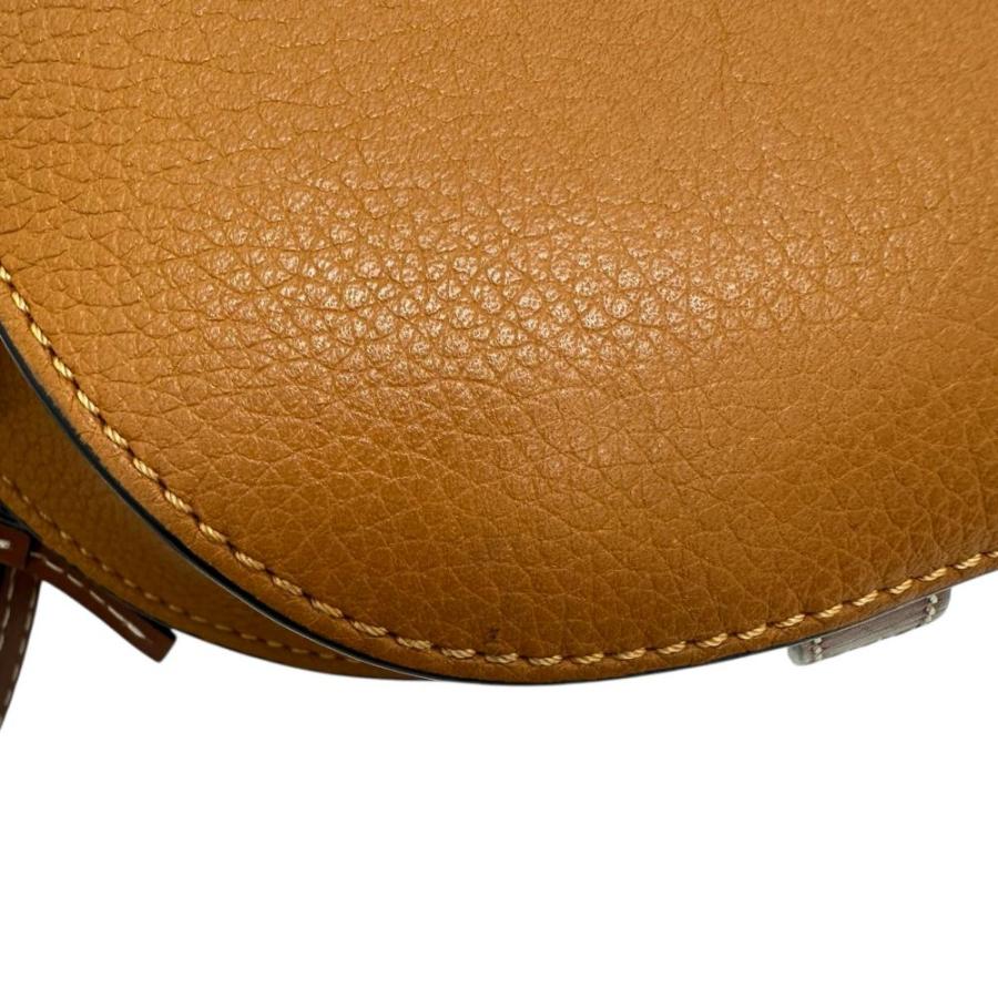 LOEWE（ロエベ） ゲート ミニ ショルダーバッグ レザー ブラウンレザー