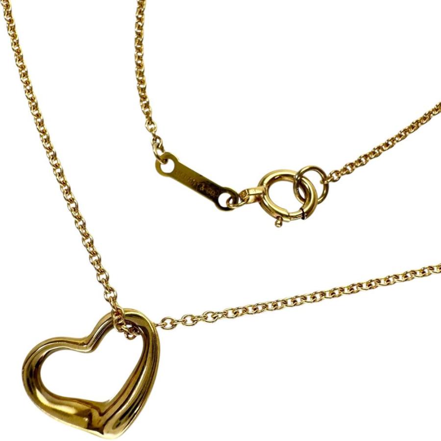 ティファニーTIFFANY オープンハートネックレス スモール TIFFANY&Co.（ティファニー） オープンハート スモール ネックレス