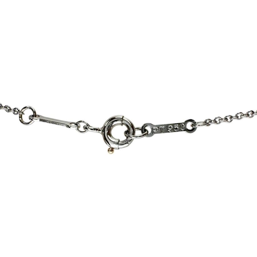 TIFFANY&Co./ティファニー スモールクロス ペレッティ ダイヤモンド ネックレス Pt950プラチナ 4.1g 42cm レディース_8