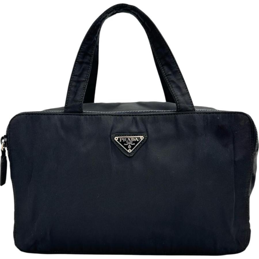 PRADA（プラダ） ビューティ バッグ ハンドバッグ ナイロン ブラック