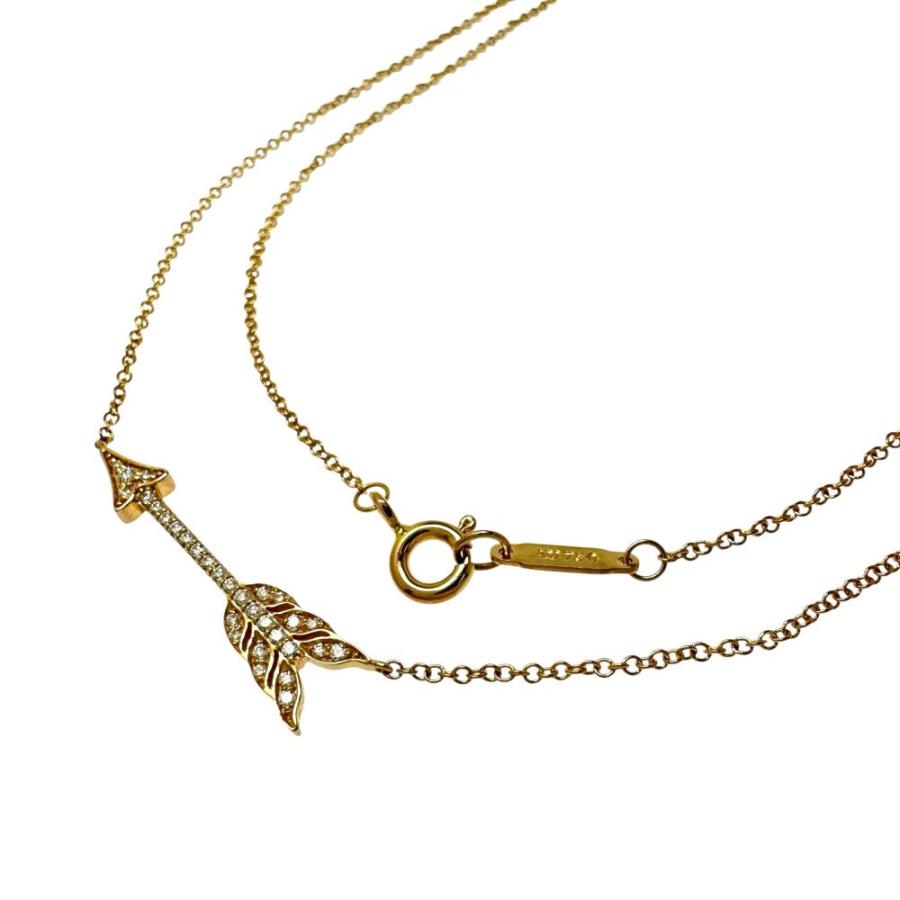 TIFFANY&Co.（ティファニー） アロー ダイヤモンド ネックレス K18