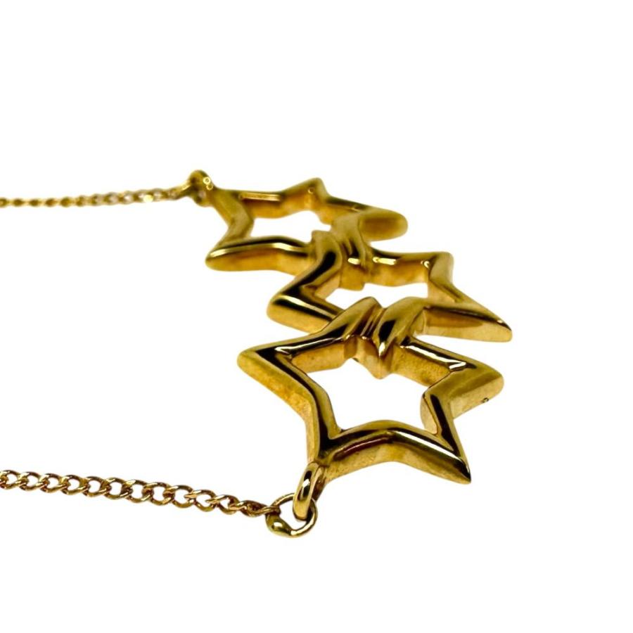 TIFFANY&Co.（ティファニー） トリプルスター ネックレス K18YG