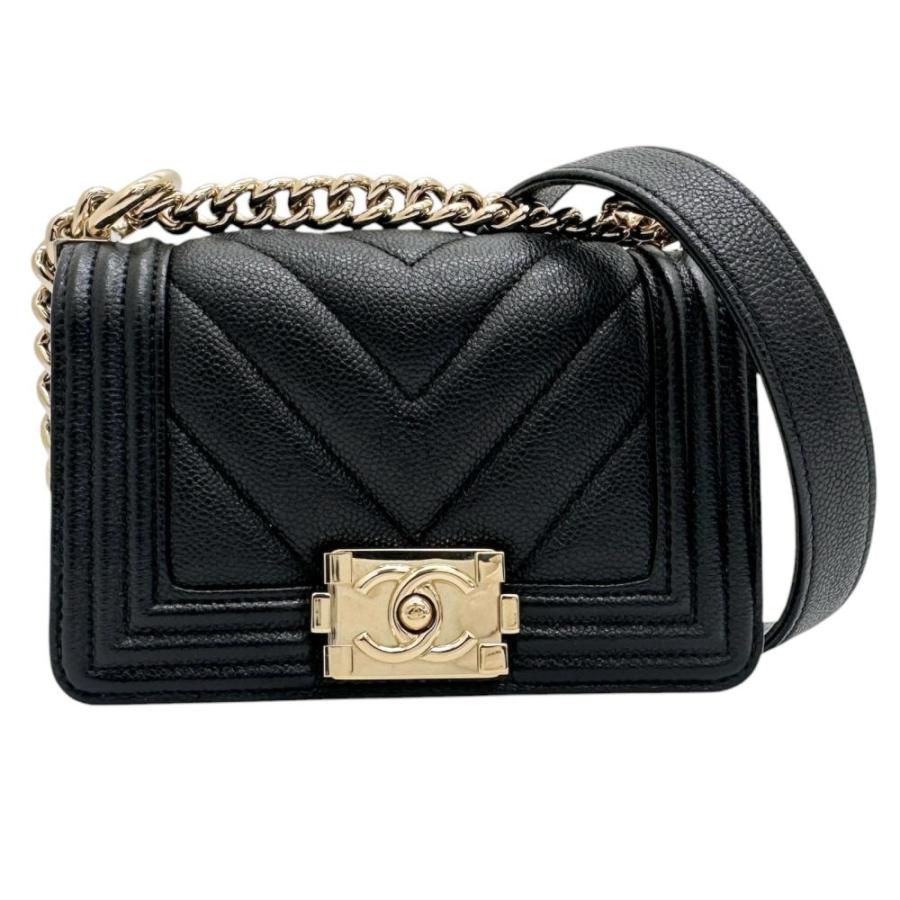 CHANEL（シャネル） ボーイシャネル15 ミニ Vステッチ ショルダー 