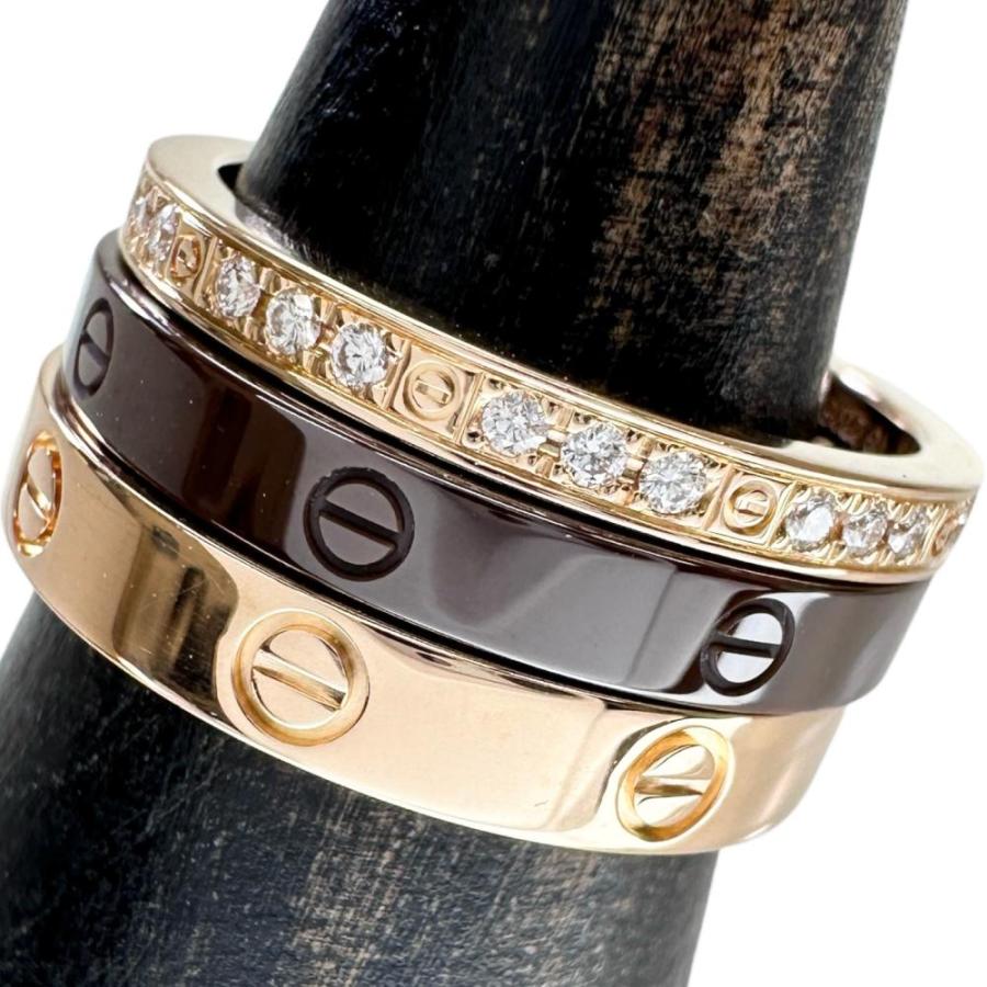 Cartier（カルティエ） 7号CARTIER/カルティエ ラブ スリーフープ 3連 