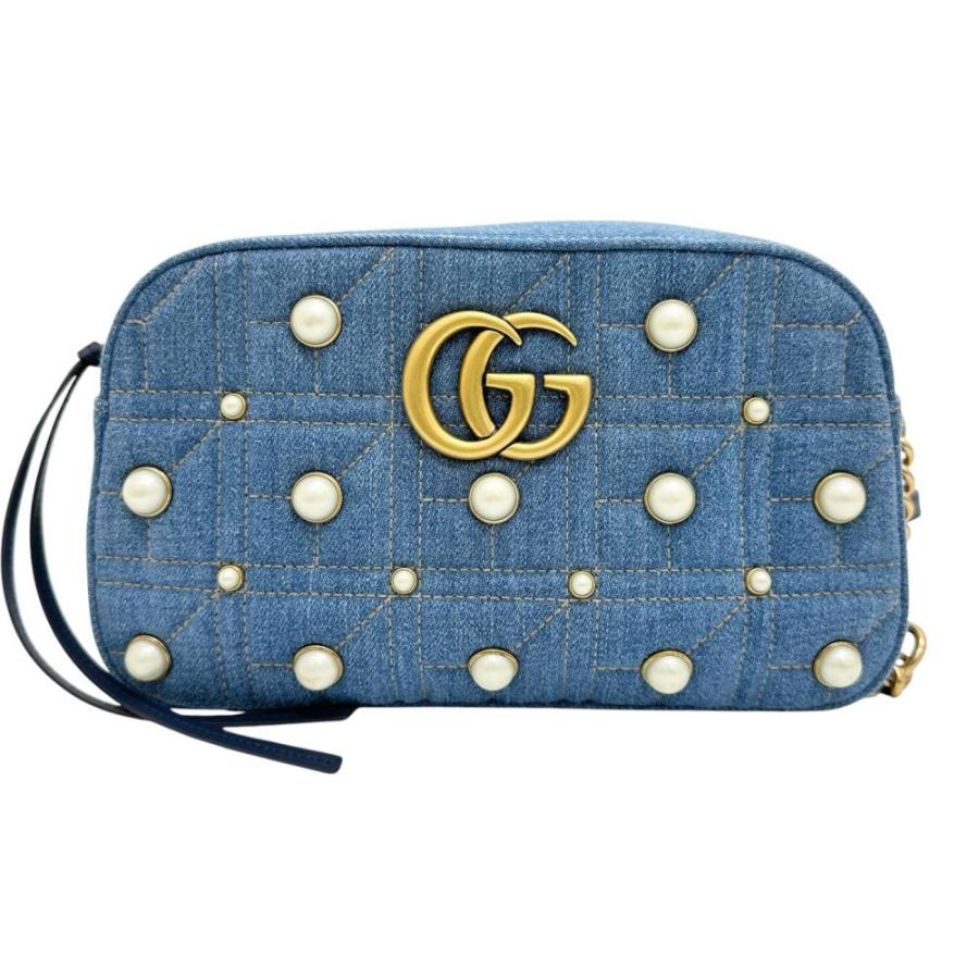 GUCCI（グッチ） スモールカメラバッグ 447632 GGマーモント