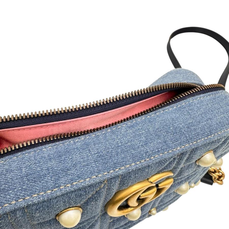 GUCCI（グッチ） スモールカメラバッグ 447632 GGマーモント