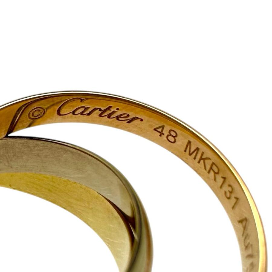 Cartier（カルティエ） 8号 トリニティSM リング・指輪 K18ゴールド/YG