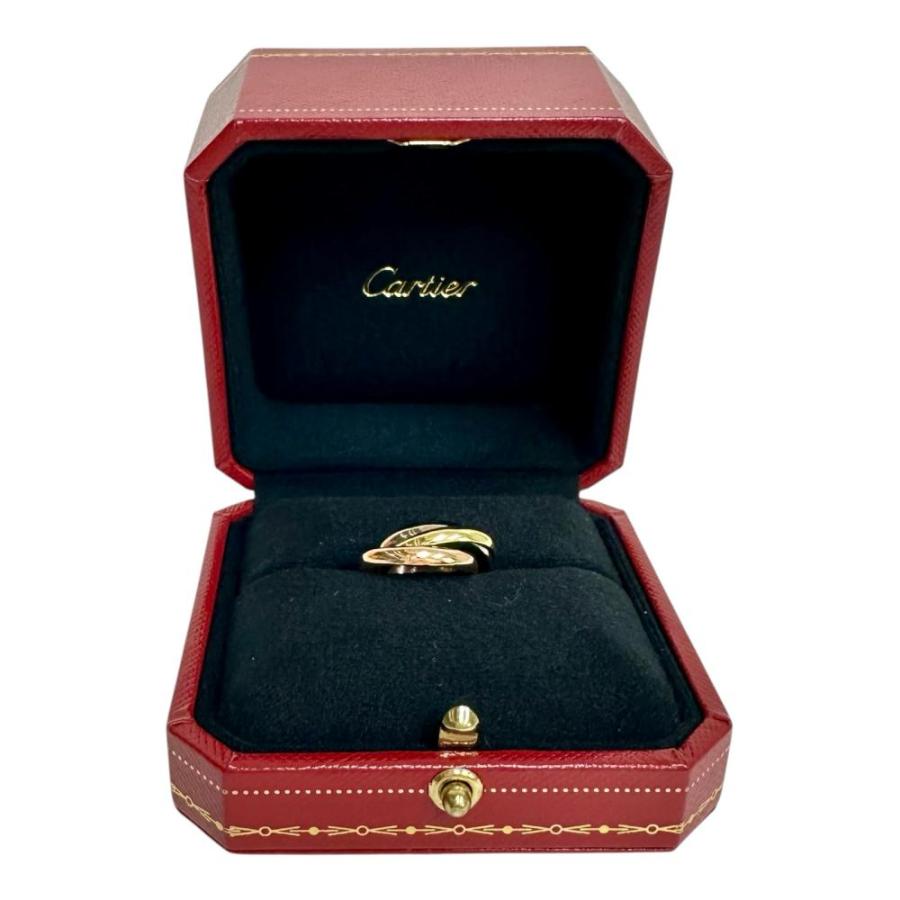 Cartier トリニティリング　SM 18k 最終値下げ Cartier（カルティエ） 8号 トリニティSM リング・指輪 K18ゴールド/YG