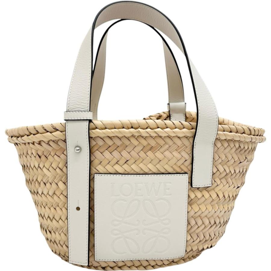 楽天市場】ロエベ かごバッグ s ホワイトの通販 LOEWE ドロー