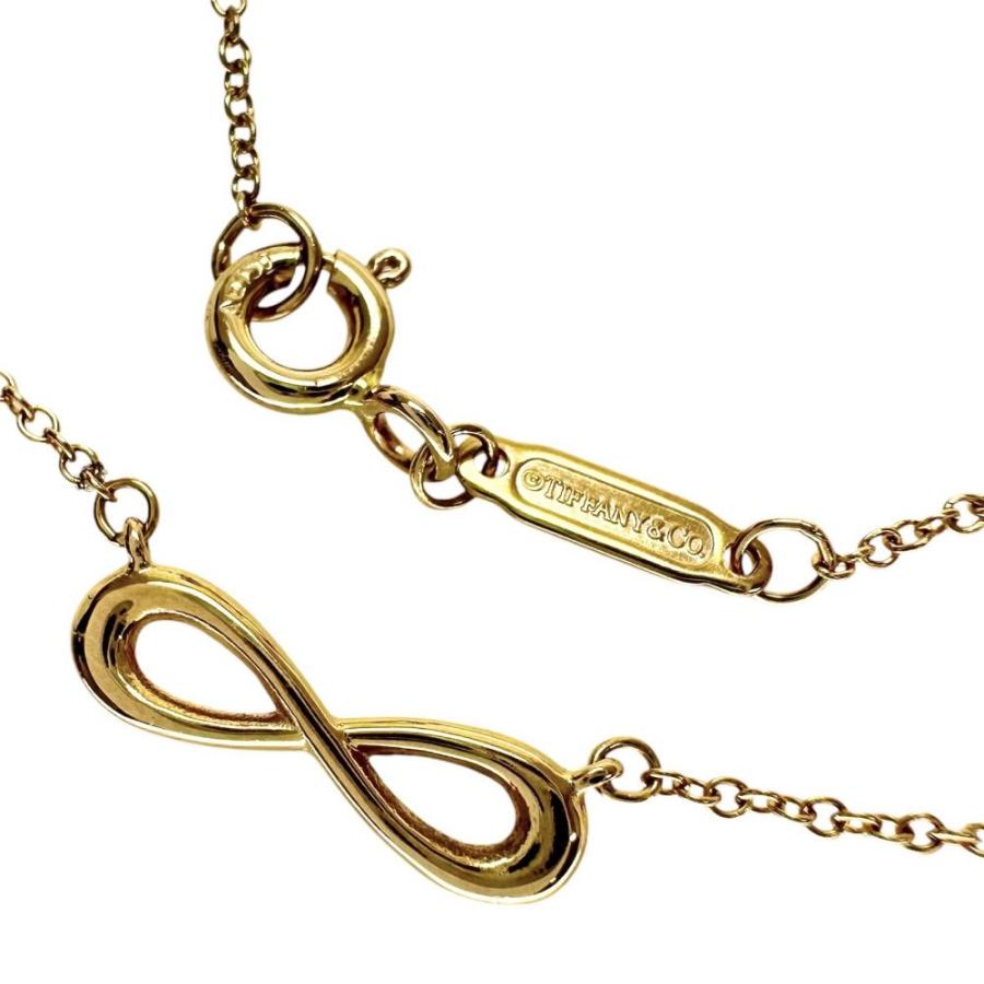 Tiffany & Co. ネックレス　レディース TIFFANY&Co.（ティファニー） インフィニティ ネックレス K18ゴールド