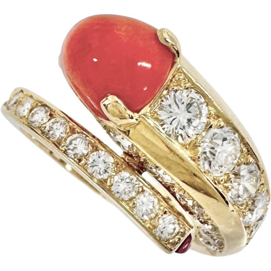 Cartier（カルティエ） 10号CARTIER/カルティエ ヴィンテージ サンゴ 