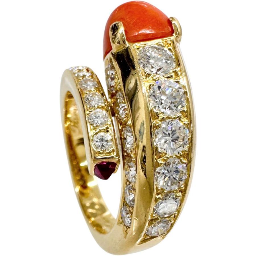 Cartier（カルティエ） 10号CARTIER/カルティエ ヴィンテージ サンゴ 