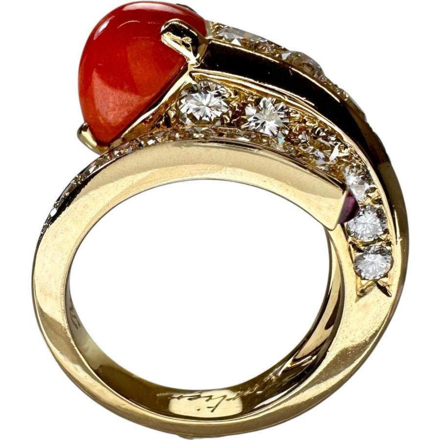 Cartier（カルティエ） 10号CARTIER/カルティエ ヴィンテージ サンゴ 