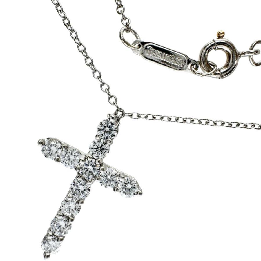 TIFFANY&Co.（ティファニー） スモールクロス ダイヤモンド ネックレス