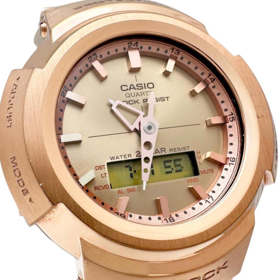 CASIO（カシオ） G-SHOCK フルメタル AWM-500GD ピンクゴールドカラー