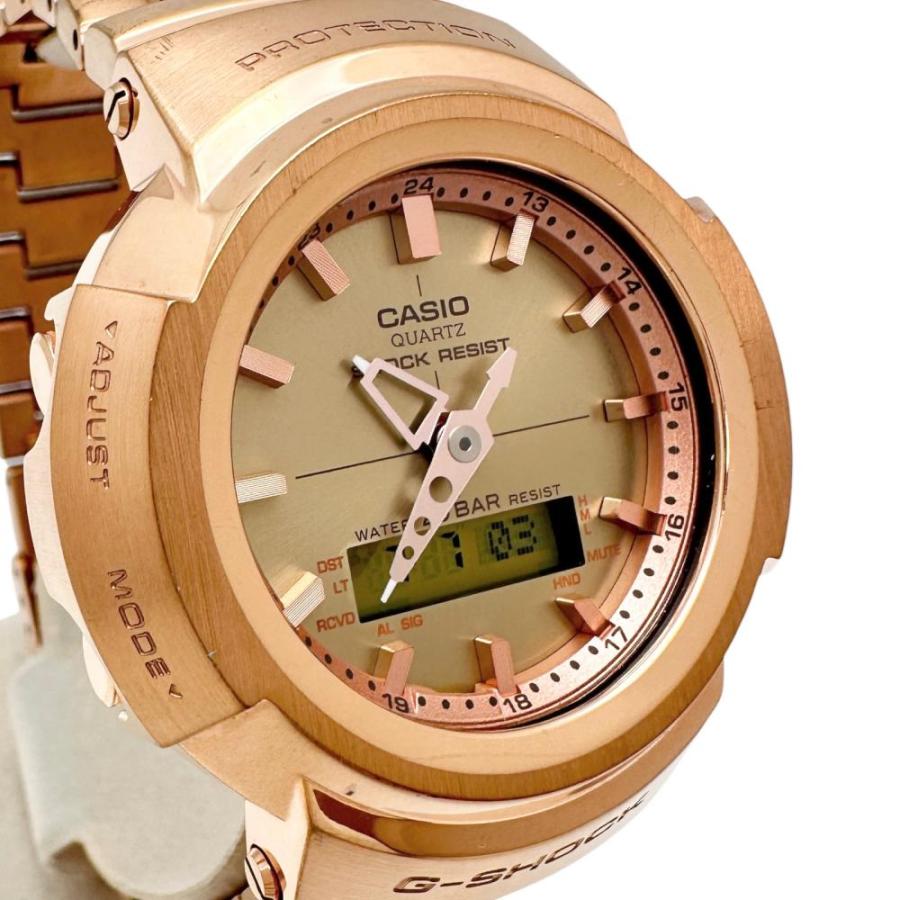 CASIO（カシオ） G-SHOCK フルメタル AWM-500GD ピンクゴールドカラー