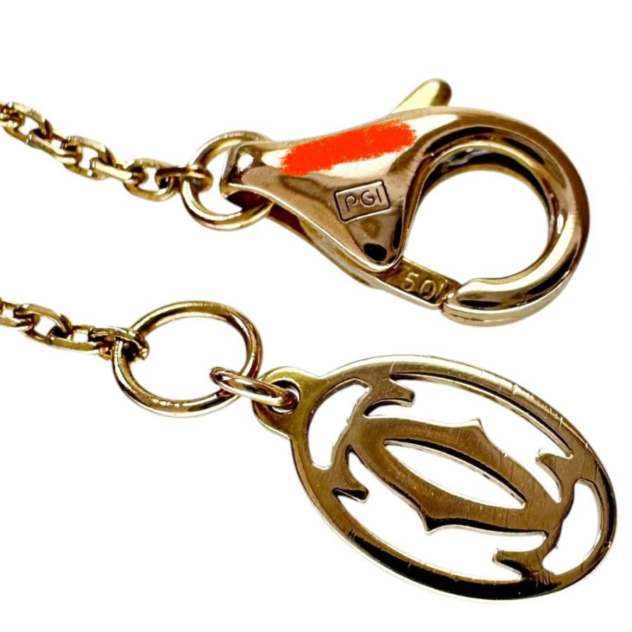 【美品】Cartier ダムールブレスレット PG K18 ダイヤ0.04ct Cartier（カルティエ） ダムール XS 1Pダイヤモンド 0.04ct