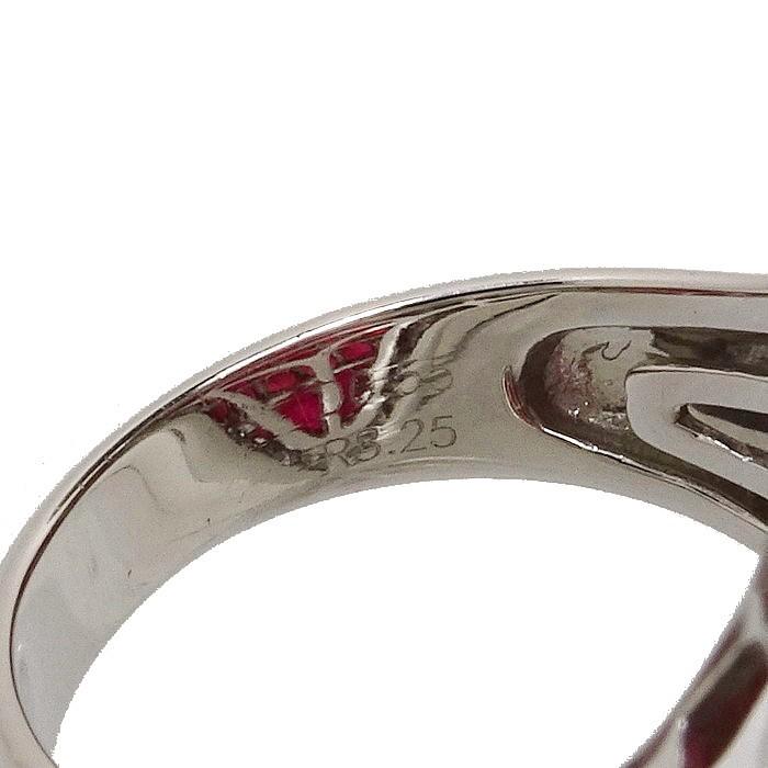 13号 ミステリーセッティング ルビー (キャビティ充填) 計8.25ct 13号 ミステリーセッティング ルビー (キャビティ充填) 計8.25ct
