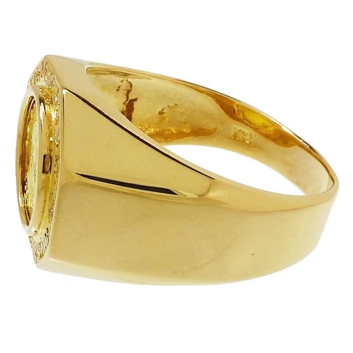 17号 10元金貨 マルコポーロ 1983 ダイヤモンド リング・指輪 K18