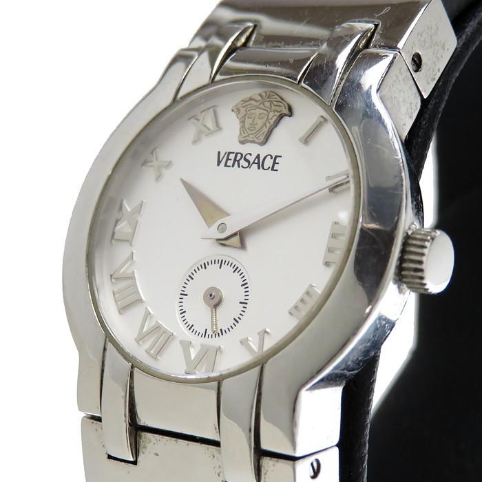 VERSACE/ヴェルサーチ スモールセコンド BSQ99 腕時計 ステンレス 