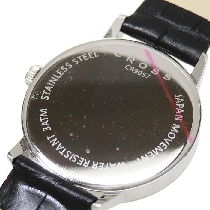 Cross クロス クォーツ腕時計 アナログ レザー Blk Cr9057 箱付 セカンドストリート 衣類 家具 家電等の買取と販売ならセカンドストリート お問い合わせ番号 2333550156469