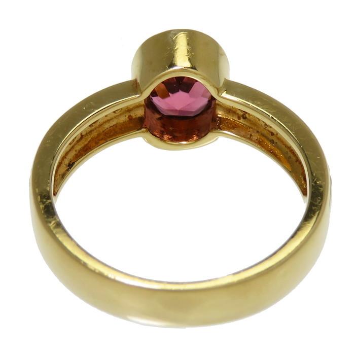 11.5号TASAKI/タサキ ピンクトルマリン ダイヤモンド 計0.10ct リング