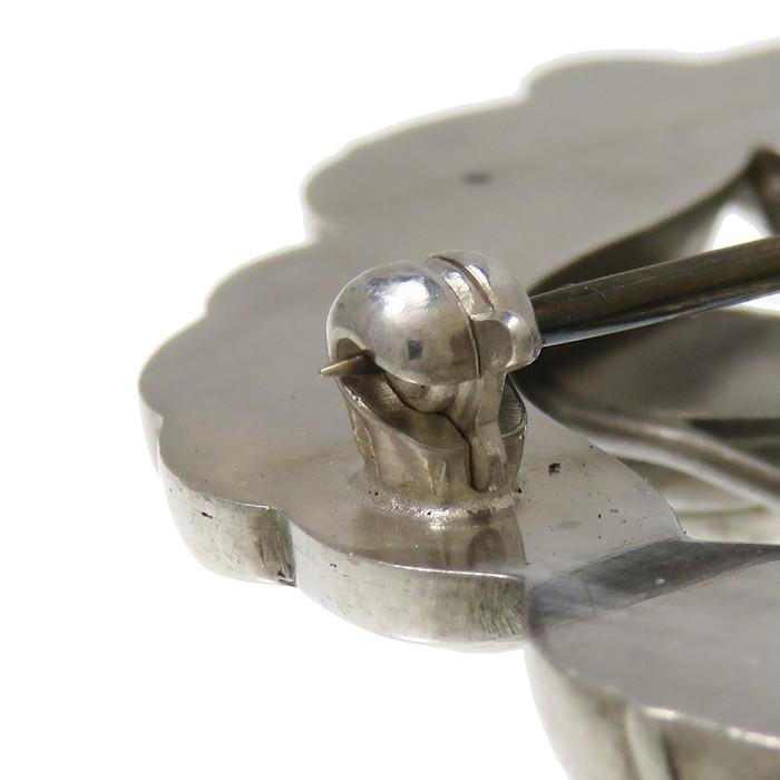 Georg Jensen/ジョージジェンセン 植物モチーフ ブローチ シルバー925
