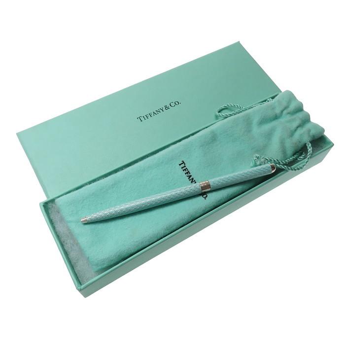 Tiffany & Co. ボールペン2本セット ティファニー◇ボールペン シャーペン2本セット 925 14K 磨き済