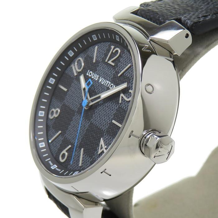 LOUISVUITTONルイ ヴィトンQA073タンブールGMダミエグラフィット ルイ ヴィトン タンブール ダミエ・グラフィット 41.5mm QA073Z