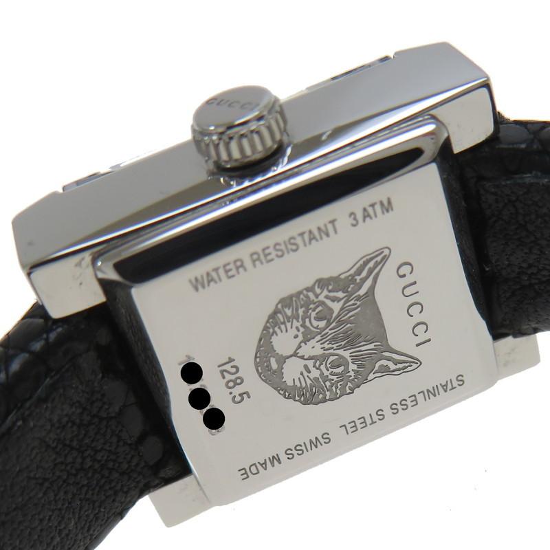 GUCCI（グッチ） Gフレーム ダイヤ文字盤 128.5/YA128530 腕時計
