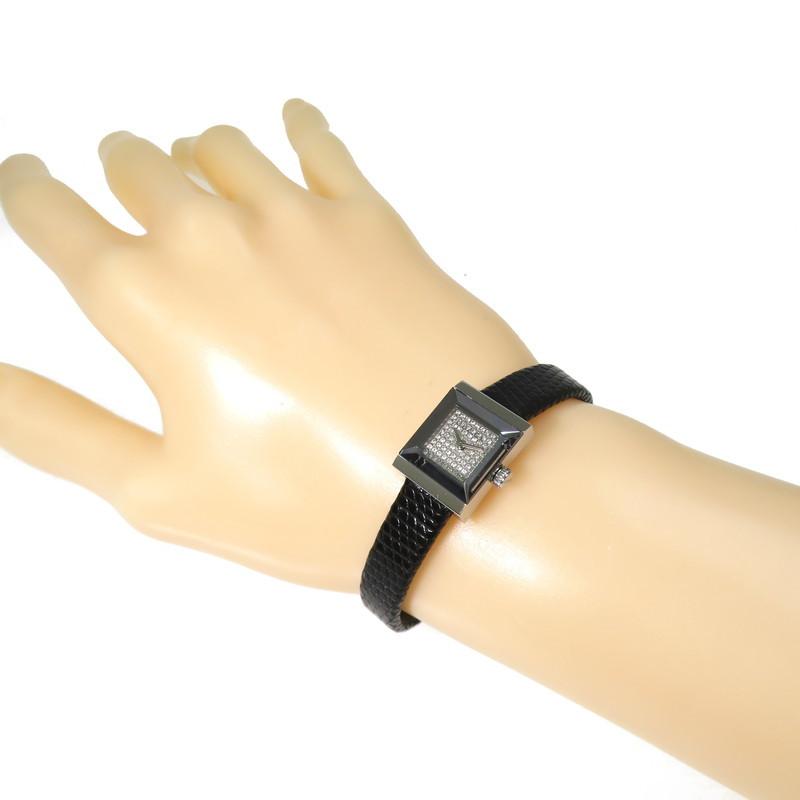 GUCCI GUCCI/グッチ Gフレーム ダイヤ文字盤 128.5/YA128530 腕時計  