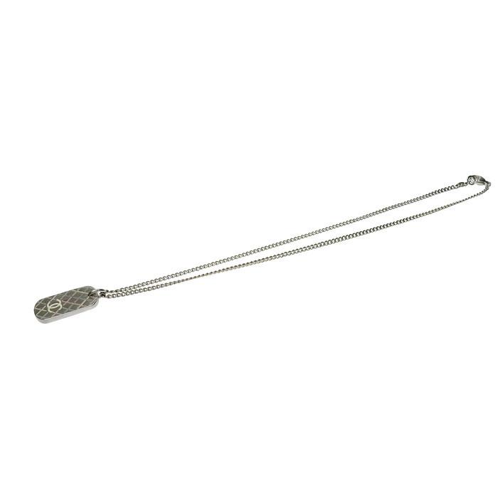 CHANEL CHANEL/シャネル マトラッセ ドッグタグ風デザイン ココマーク  