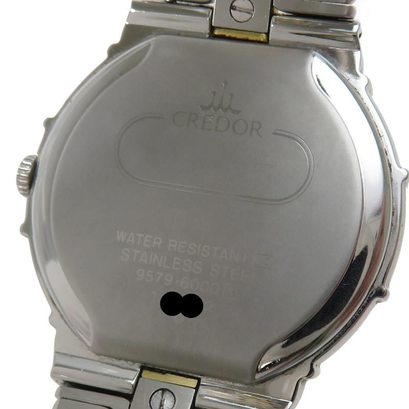 SEIKO クレドール エントラータ 9579-6000 腕時計 ステンレス/GP SEIKO クレドール エントラータ 9579-6000 腕時計 ステンレス/GP