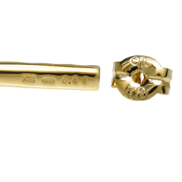 ete（エテ） スタッド ダイヤモンド 計0.06×2ct ピアス K18ゴールド