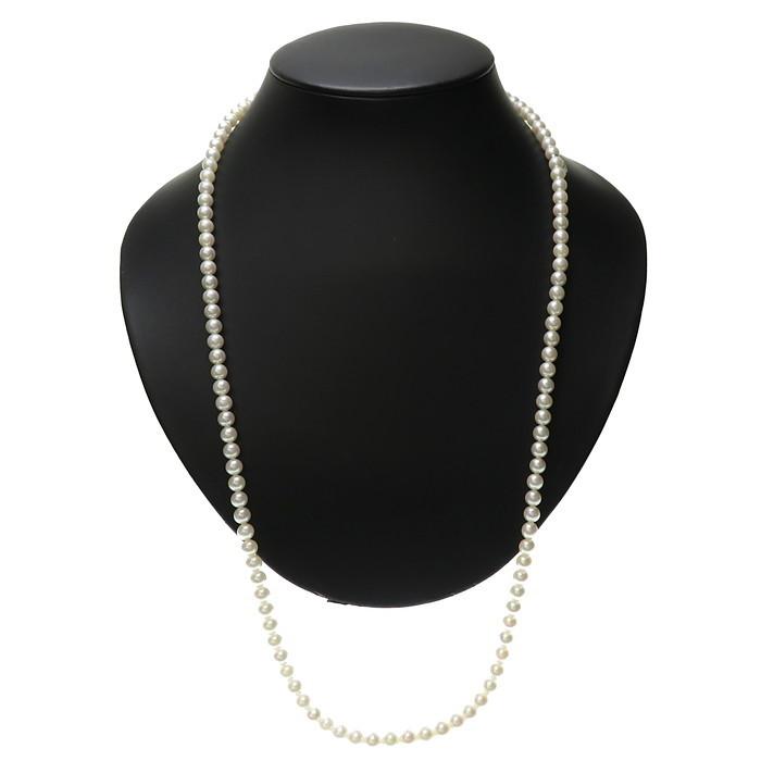 MIKIMOTO】あこや真珠 ロング ネックレス 約6.5-7.0mm 269 MIKIMOTO