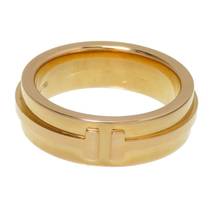 新製品情報も満載 ワイドリング リング 指輪 9号tiffany Co ティファニー ティファニーt ユニセックス 8 8g K18pgピンクゴールド 指輪 Www Oroagri Eu