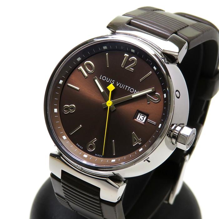 ルイヴィトン  Q1111 タンブール ステンレスクオーツ腕時計 メンズ GM LOUIS VUITTON（ルイ・ヴィトン） タンブールGM Q1111 腕時計