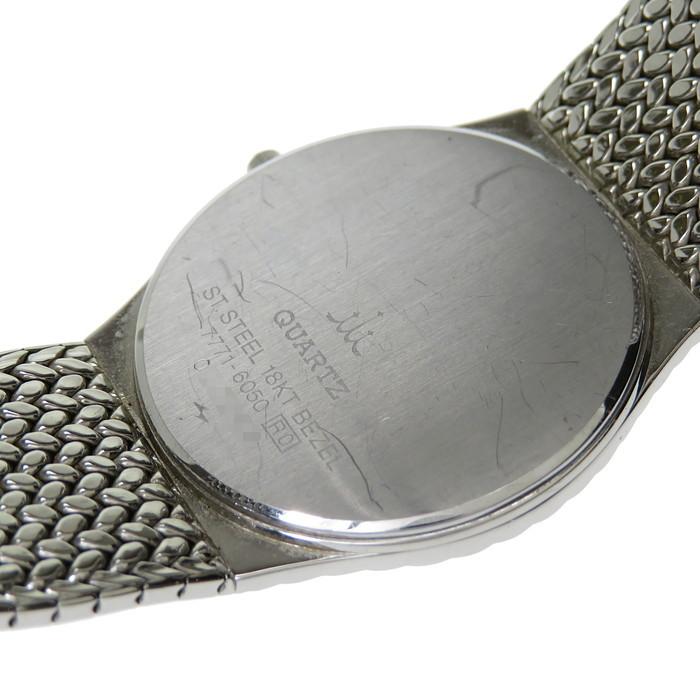 【18金】SEIKO クレドール 7771-6050 K18ペゼル メンズ 時計 SEIKO SEIKO/セイコー 7771-6050 クレドール 腕時計 ステンレス