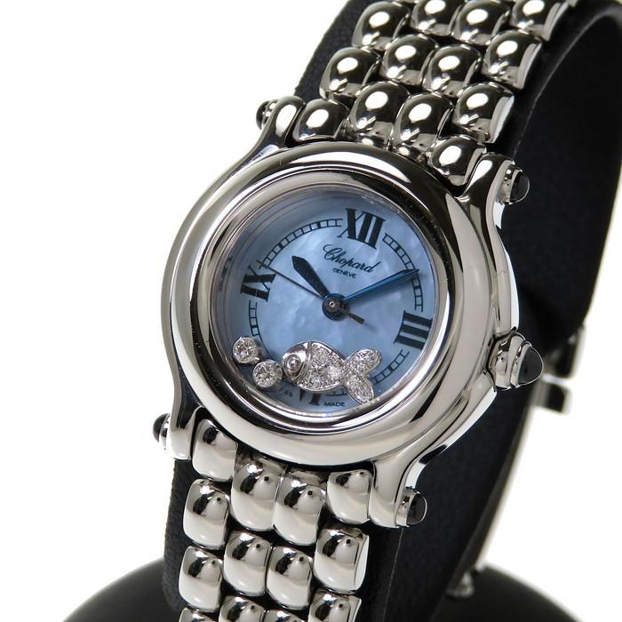 Chopard ショパール ハッピースポーツ フィッシュダイヤ ムービング  