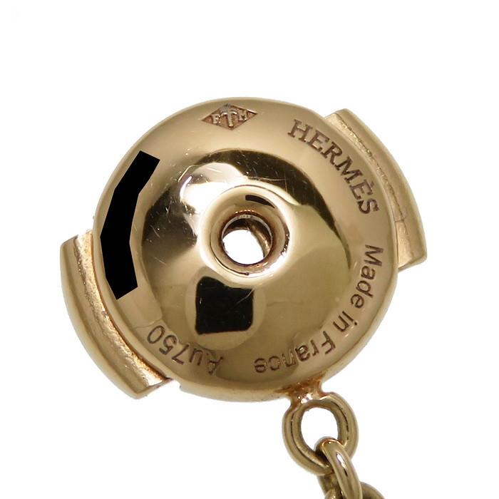 HERMES（エルメス） スタッド ピアス シェーヌダンクル ミニパンク