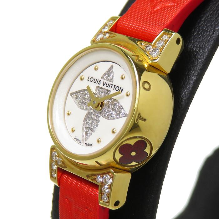 LOUIS VUITTON（ルイ・ヴィトン） タンブール ビジュ Q151L 腕時計 